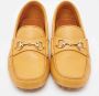 Gucci Vintage Pre-owned Leather flats Yellow Heren - Thumbnail 3