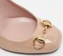 Gucci Vintage Pre-owned Leather heels Beige Dames - Thumbnail 8