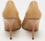 Gucci Vintage Pre-owned Leather heels Beige Dames - Thumbnail 5