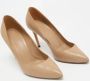 Gucci Vintage Pre-owned Leather heels Beige Dames - Thumbnail 4