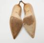 Gucci Vintage Pre-owned Leather heels Beige Dames - Thumbnail 6