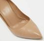 Gucci Vintage Pre-owned Leather heels Beige Dames - Thumbnail 7