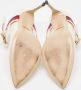 Gucci Vintage Pre-owned Leather heels Beige Dames - Thumbnail 6