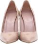 Gucci Vintage Pre-owned Leather heels Beige Dames - Thumbnail 3