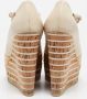 Gucci Vintage Pre-owned Leather heels Beige Dames - Thumbnail 5