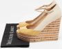 Gucci Vintage Pre-owned Leather heels Beige Dames - Thumbnail 9