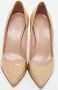 Gucci Vintage Pre-owned Leather heels Beige Dames - Thumbnail 3