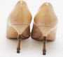 Gucci Vintage Pre-owned Leather heels Beige Dames - Thumbnail 5