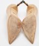 Gucci Vintage Pre-owned Leather heels Beige Dames - Thumbnail 6