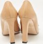 Gucci Vintage Pre-owned Leather heels Beige Dames - Thumbnail 4