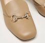 Gucci Vintage Pre-owned Leather heels Beige Dames - Thumbnail 6