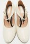 Gucci Vintage Pre-owned Leather heels Beige Dames - Thumbnail 2