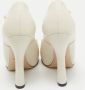Gucci Vintage Pre-owned Leather heels Beige Dames - Thumbnail 4