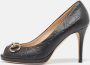 Gucci Vintage Pre-owned Leather heels Black Dames - Thumbnail 2