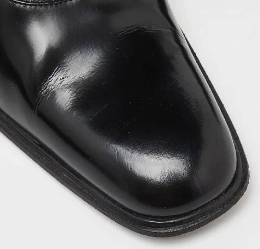 Gucci Vintage Pre-owned Leather heels Black Dames