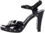 Gucci Vintage Pre-owned Leather heels Black Dames - Thumbnail 2