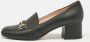 Gucci Vintage Pre-owned Leather heels Black Dames - Thumbnail 2