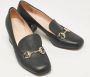 Gucci Vintage Pre-owned Leather heels Black Dames - Thumbnail 4