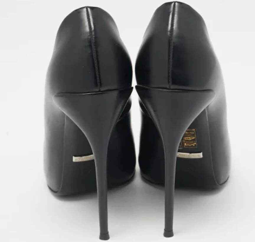 Gucci Vintage Pre-owned Leather heels Black Dames