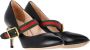 Gucci Vintage Pre-owned Leather heels Black Dames - Thumbnail 4