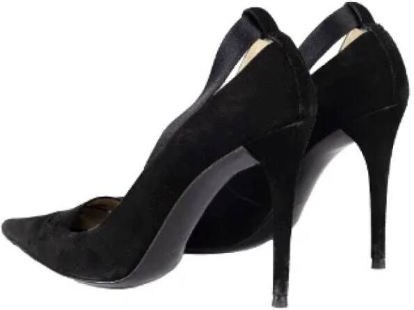 Gucci Vintage Pre-owned Leather heels Black Dames
