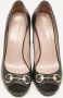 Gucci Vintage Pre-owned Leather heels Black Dames - Thumbnail 2