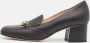 Gucci Vintage Pre-owned Leather heels Black Unisex - Thumbnail 2
