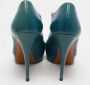 Gucci Vintage Pre-owned Leather heels Blue Dames - Thumbnail 5