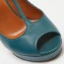 Gucci Vintage Pre-owned Leather heels Blue Dames - Thumbnail 7