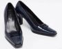 Gucci Vintage Pre-owned Leather heels Blue Dames - Thumbnail 4