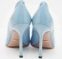 Gucci Vintage Pre-owned Leather heels Blue Dames - Thumbnail 5
