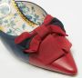 Gucci Vintage Pre-owned Leather heels Blue Dames - Thumbnail 6