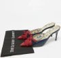 Gucci Vintage Pre-owned Leather heels Blue Dames - Thumbnail 8