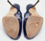 Gucci Vintage Pre-owned Leather heels Blue Dames - Thumbnail 6