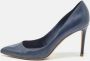 Gucci Vintage Pre-owned Leather heels Blue Dames - Thumbnail 2