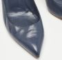 Gucci Vintage Pre-owned Leather heels Blue Dames - Thumbnail 7