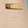 Gucci Vintage Pre-owned Leather heels Blue Dames - Thumbnail 8