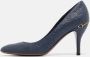 Gucci Vintage Pre-owned Leather heels Blue Dames - Thumbnail 2