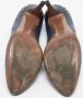 Gucci Vintage Pre-owned Leather heels Blue Dames - Thumbnail 6
