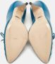 Gucci Vintage Pre-owned Leather heels Blue Dames - Thumbnail 6