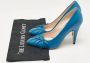 Gucci Vintage Pre-owned Leather heels Blue Dames - Thumbnail 9