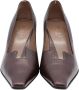 Gucci Vintage Pre-owned Leather heels Brown Dames - Thumbnail 2