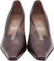 Gucci Vintage Pre-owned Leather heels Brown Dames - Thumbnail 2