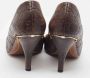 Gucci Vintage Pre-owned Leather heels Brown Dames - Thumbnail 5
