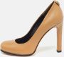 Gucci Vintage Pre-owned Leather heels Brown Dames - Thumbnail 2