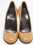 Gucci Vintage Pre-owned Leather heels Brown Dames - Thumbnail 3