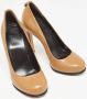 Gucci Vintage Pre-owned Leather heels Brown Dames - Thumbnail 4