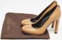 Gucci Vintage Pre-owned Leather heels Brown Dames - Thumbnail 9