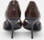 Gucci Vintage Pre-owned Leather heels Brown Dames - Thumbnail 5