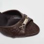 Gucci Vintage Pre-owned Leather heels Brown Dames - Thumbnail 7